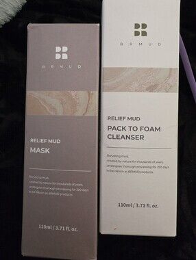 BRMUD Relief Mud Pack to Foam Cleanser and Mud Mask